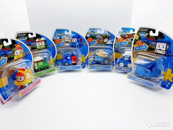 Robocar Poli машинки металлические (Разные)