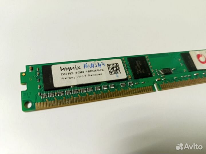 RAM hynix 4GB DDR3 1600 MHz