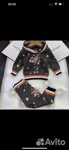 Костюм в стиле d&g