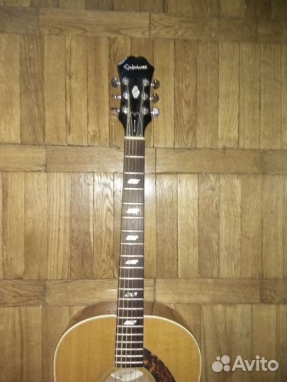 Epiphone elite 1965 texan T201016 гитара с историе