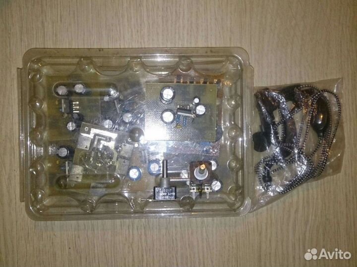 Усилитель мощности 18W TDA +бп+перем.р.9-18в