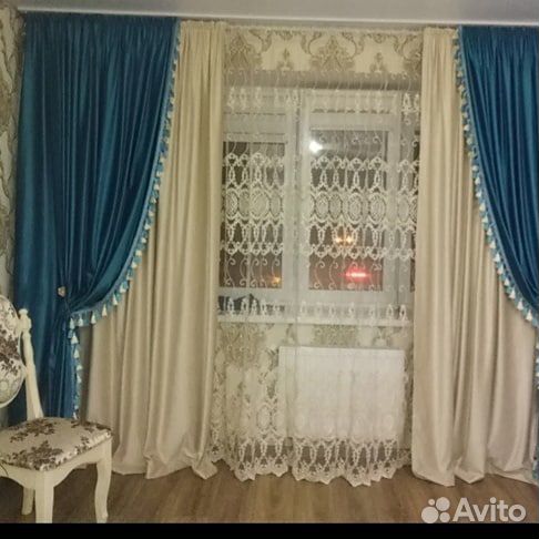 Пошив штор и тюлей