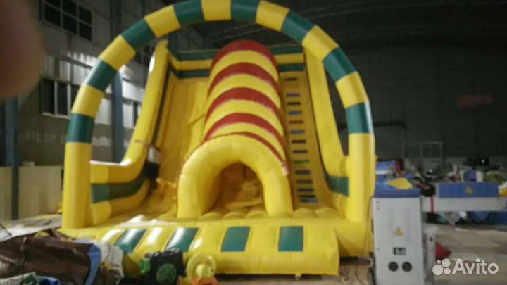 Батуты надувные