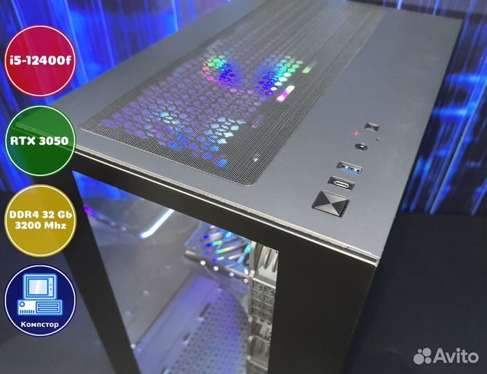 Сборка пк для 2к i5-RTX3050-32DDR4-MZC12480793-B760