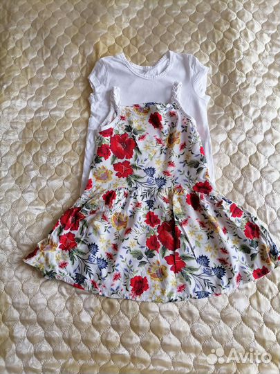 Вещи пакетом для девочки в садик 92-98