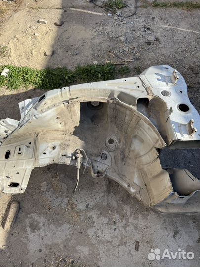 Лонжерон левый opel astra h