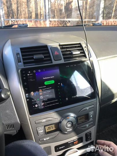 Магнитола Toyota Corolla E150 Android