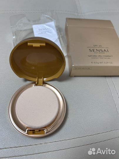 Пудра Sensai Silky Bronze Natural Veil 03 новая