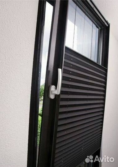 Штора плиссе блэкаут