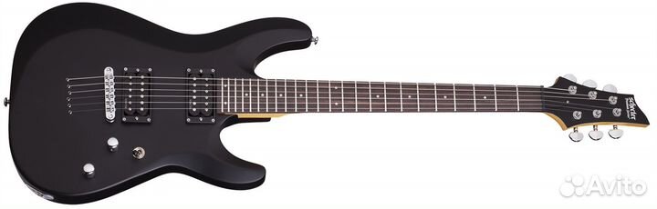 Schecter C-6 Deluxe SBK, электрогитара, 24 лада.Ко