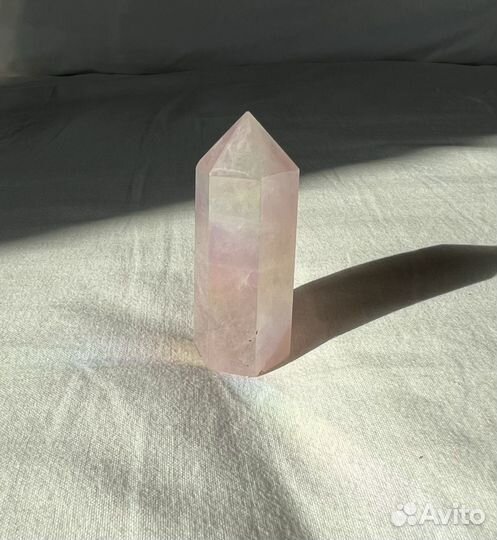 Розовый кварц титанирование