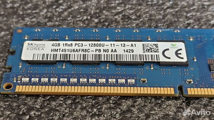 Оперативная память Hynix ddr3 4 gb 1600MHz PC3