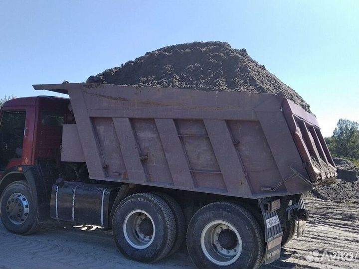 Песок гравий щебень доставка