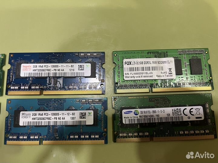 Оперативная память ddr3 для ноутбука