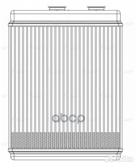 Радиатор отопителя УАЗ 3163 Патриот