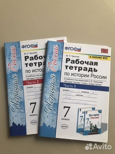 Рабочие тетради 7 класс