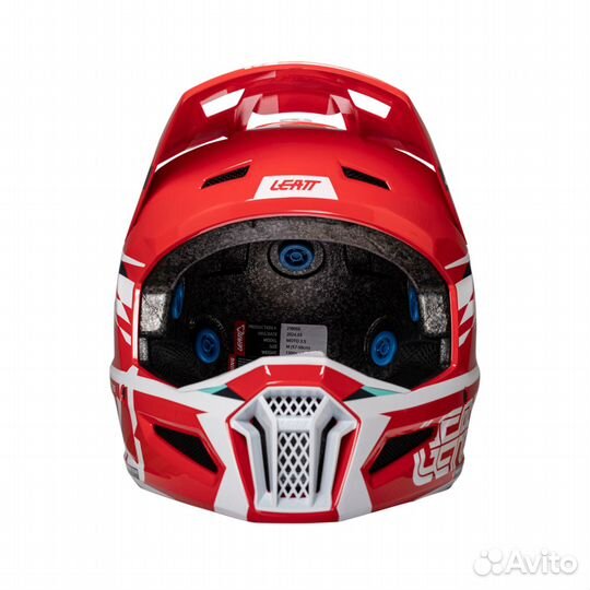 Мотошлем Leatt Moto 3.5 Helmet Kit (Red, M, 2025