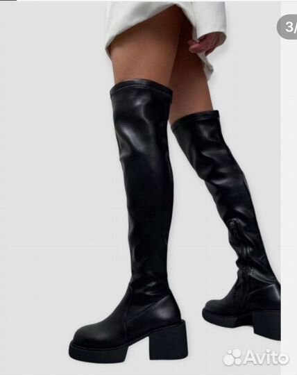 Сапоги ботфорты