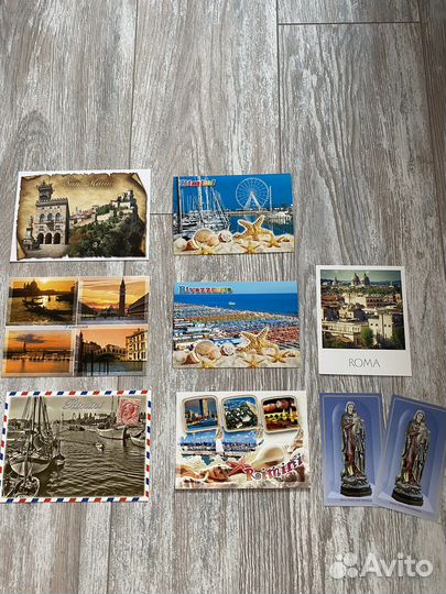 Почтовые открытки Италия