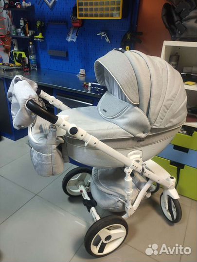 Коляска adamex monte carbon