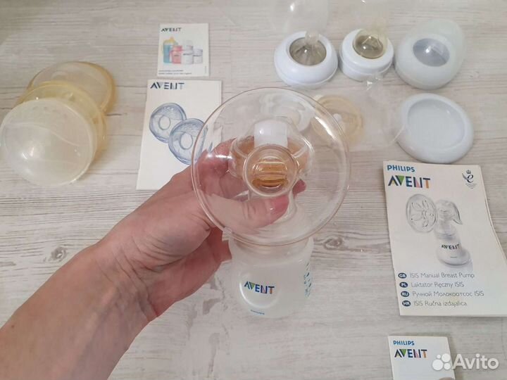 Молокоотсос avent ручной