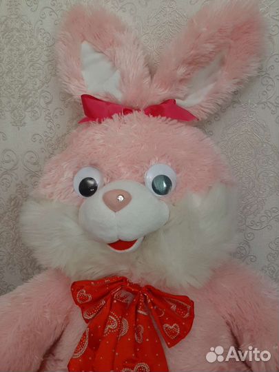 Зайка - мягкая игрушка 45 см + ушки