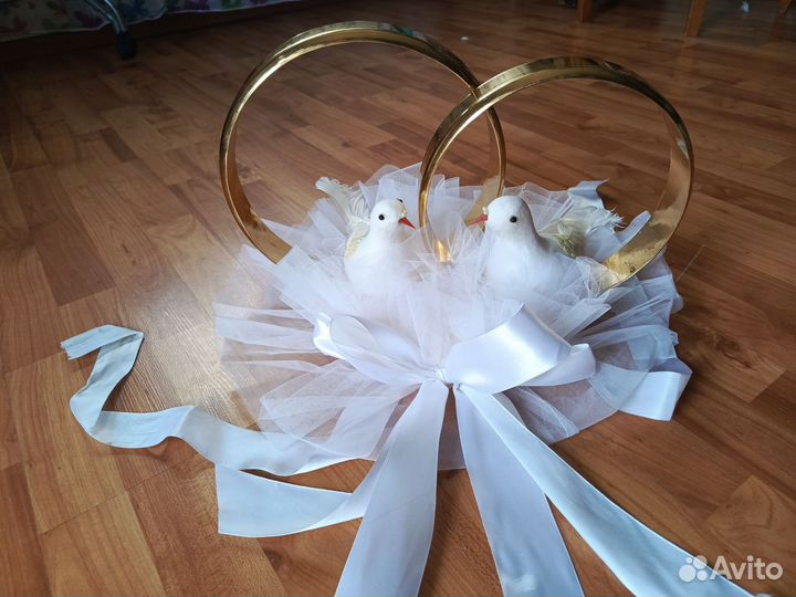 Кольца на машину свадебные продажа