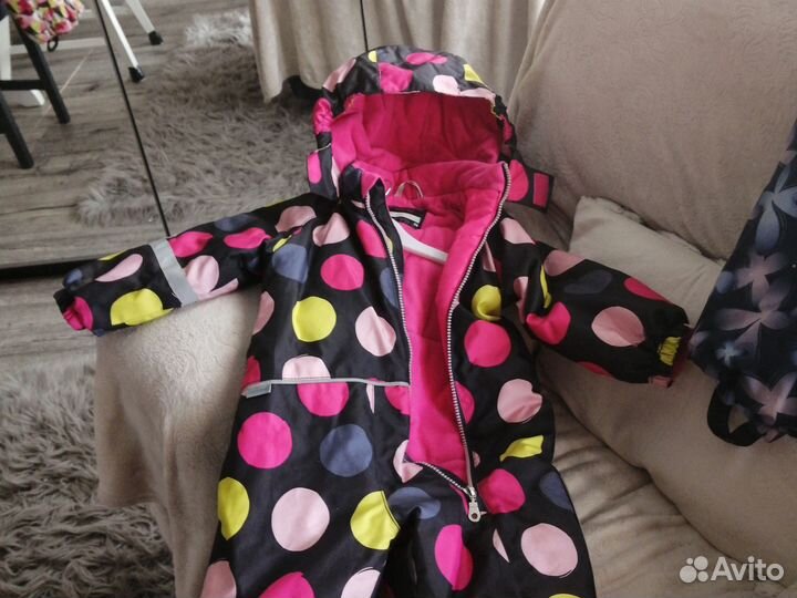 Зимний комбинезон для девочки