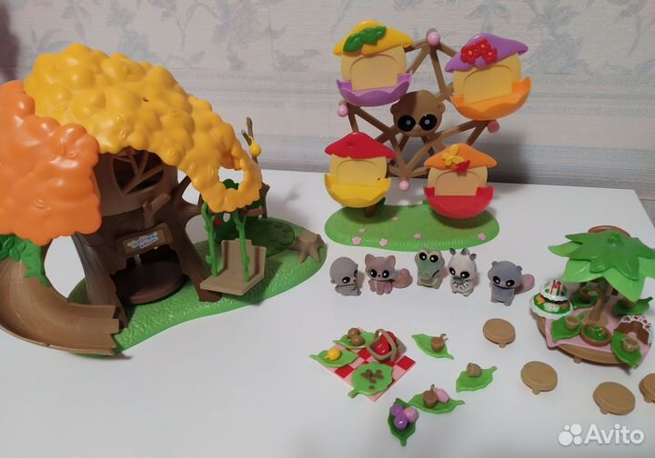 Набор Юху домик и карусель