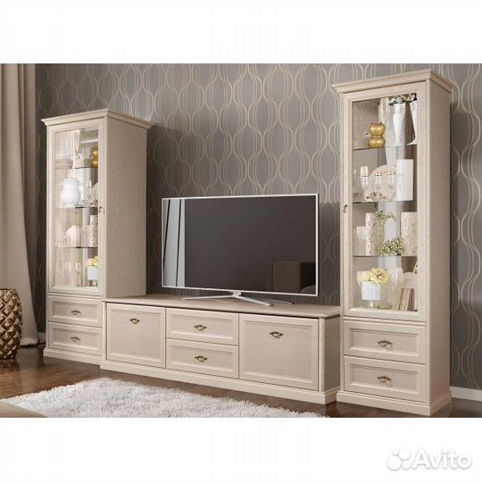 Витрина Венеция внв1-1С дуб седан 1-ств для посуды