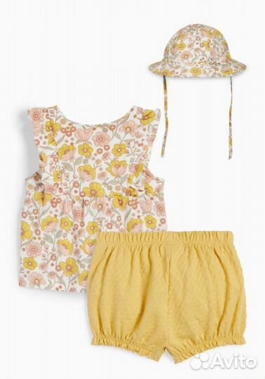 Комплект летний для девочки c&a 68 74