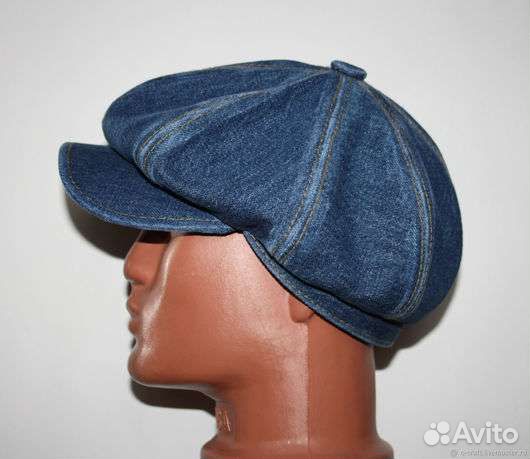Джинсовая кепка 