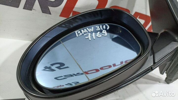 Зеркало заднего вида левое б/у для BMW 3 серия (51