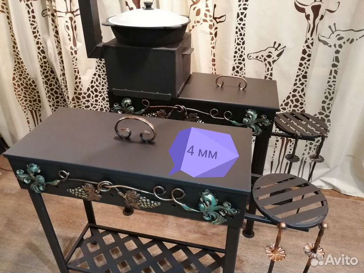 Качественные Мангалы - Грили-барбекю сталь 3-4-5мм