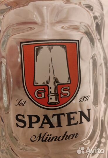 Пивная кружка spaten 1литр