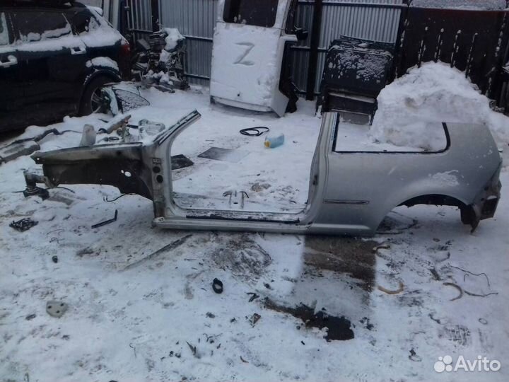 Лонжерон передний левый с порогом vw golf 4 купе