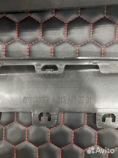 Юбка заднего бампера Mercedes w213