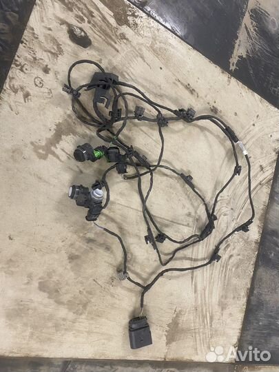 Коса переднего бампера audi a7 4k