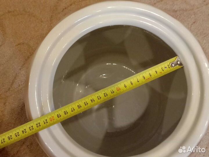 Бочка керамика с крышкой 32 л