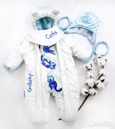 Зимний конверт в коляску