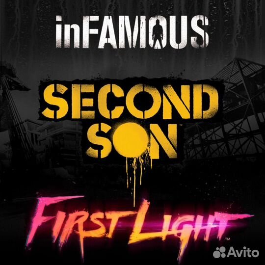 Infamous second son + first light PS4 & PS5
