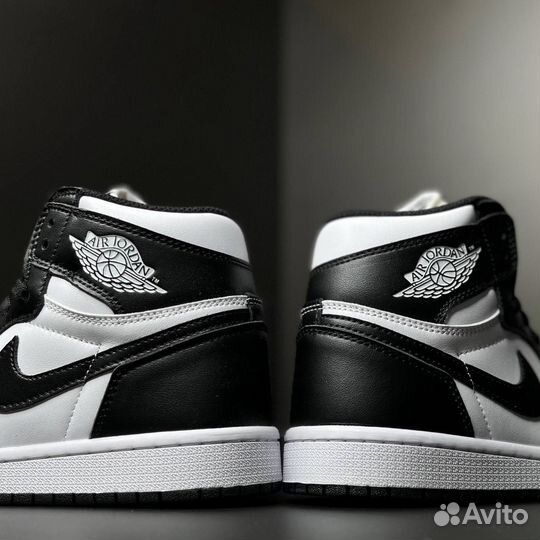 Кроссовки Nike Air Force 1 High Черно-белые