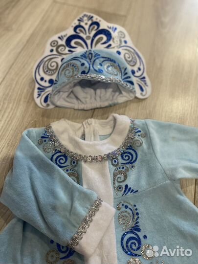 Костюм снегурочки на девочку