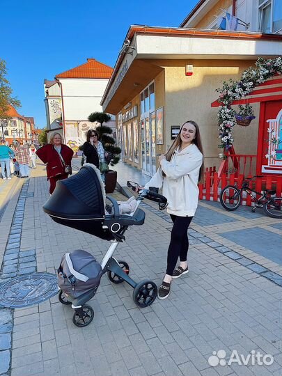 Коляска 2 в 1 stokke explory