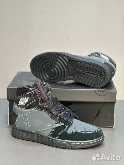 Кроссовки nike air jordan 1 high travis scott