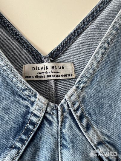 Джинсовое платье, 44 размер