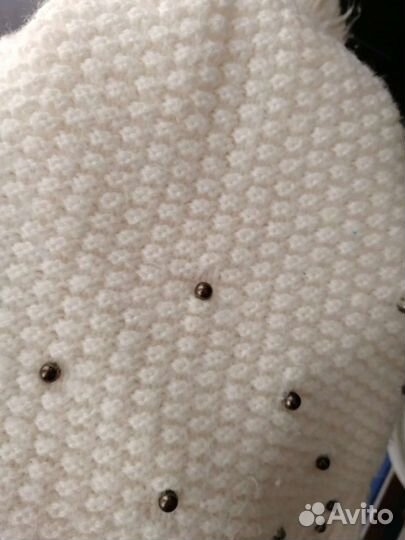 Шапка, шарф зимние для девочки