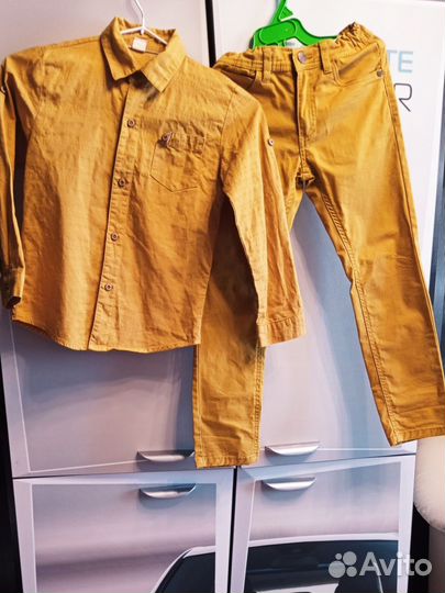 Рубашка и брюки на мальчика