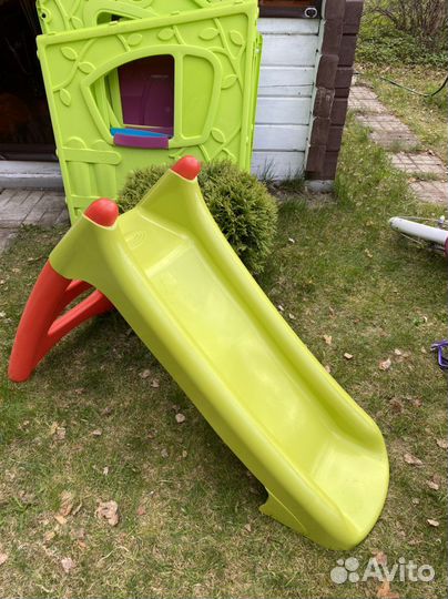 Детская горка пластиковая бу