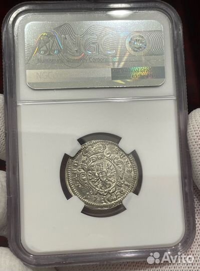 6 крейцеров 1751 NGC ms 63